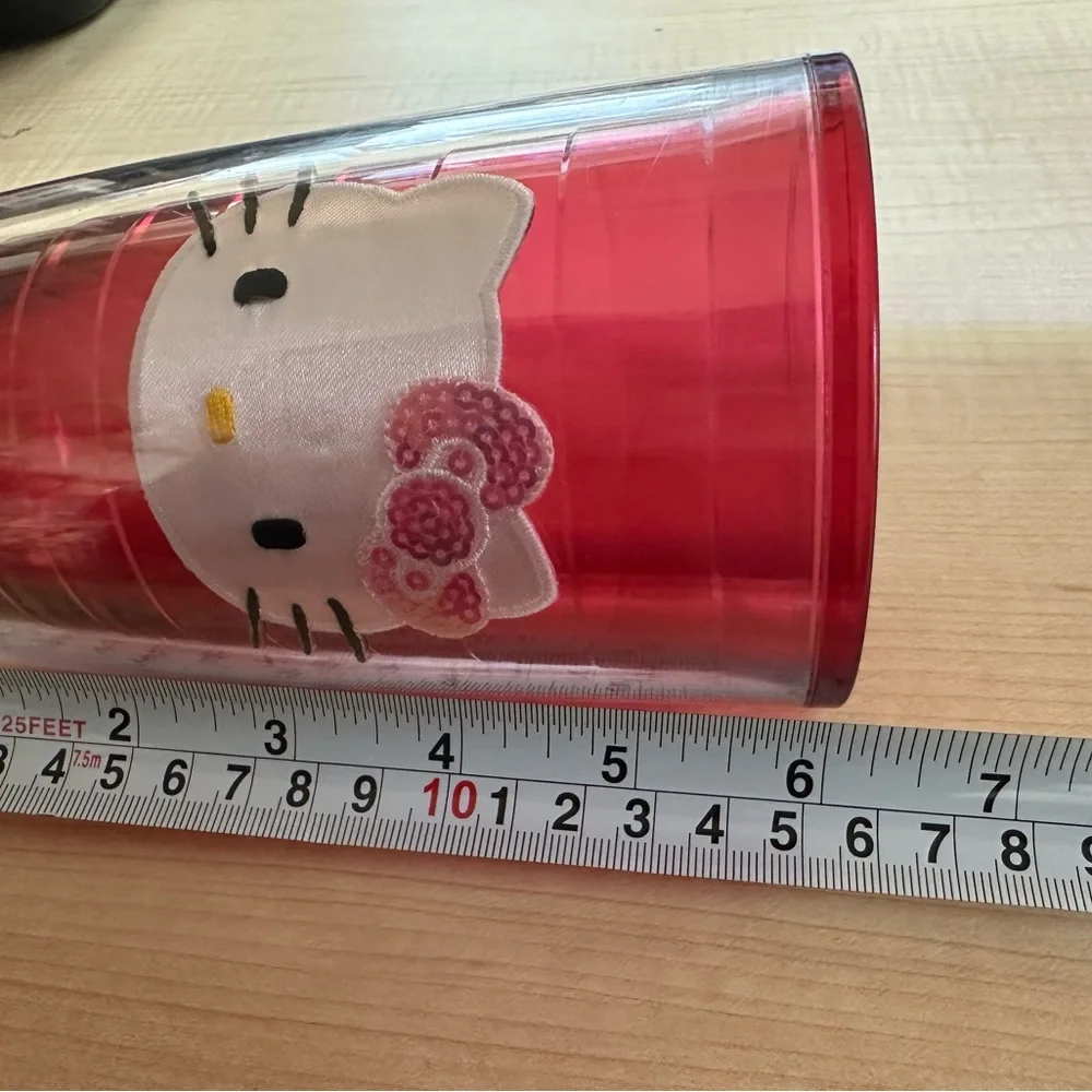 Tervis Hello Kitty Red Tumbler with Pink Lid